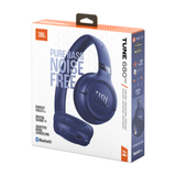JBL Tune 680NC Wireless on-ear Noise Cancelling headphones with powerful Hi-Res JBL Pure Bass Sound & Spatial Audio (Blue)