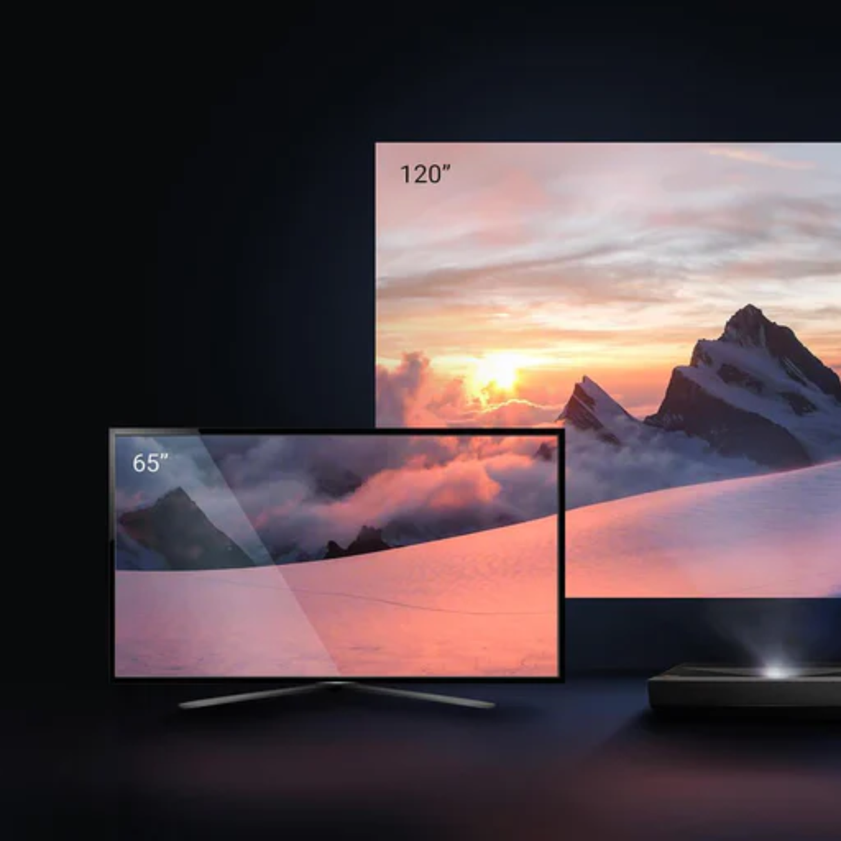 Optoma Cinemax P1 Pro - 4K UHD 3500 Lumens Ultra Short Throw Laser Projector