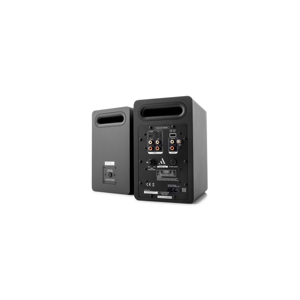 Argon Audio TT MK2 + Argon Fenris A4 Powered Speakers / Complete Stereo Turntable Package