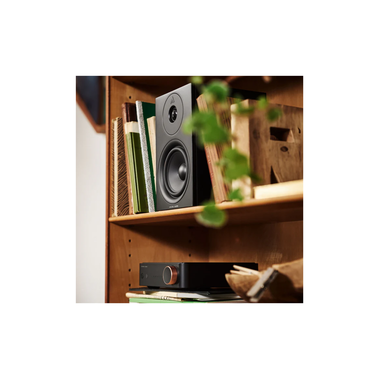 Argon Audio Forus 5 - Bookshelf Speaker (Pair) (Black)