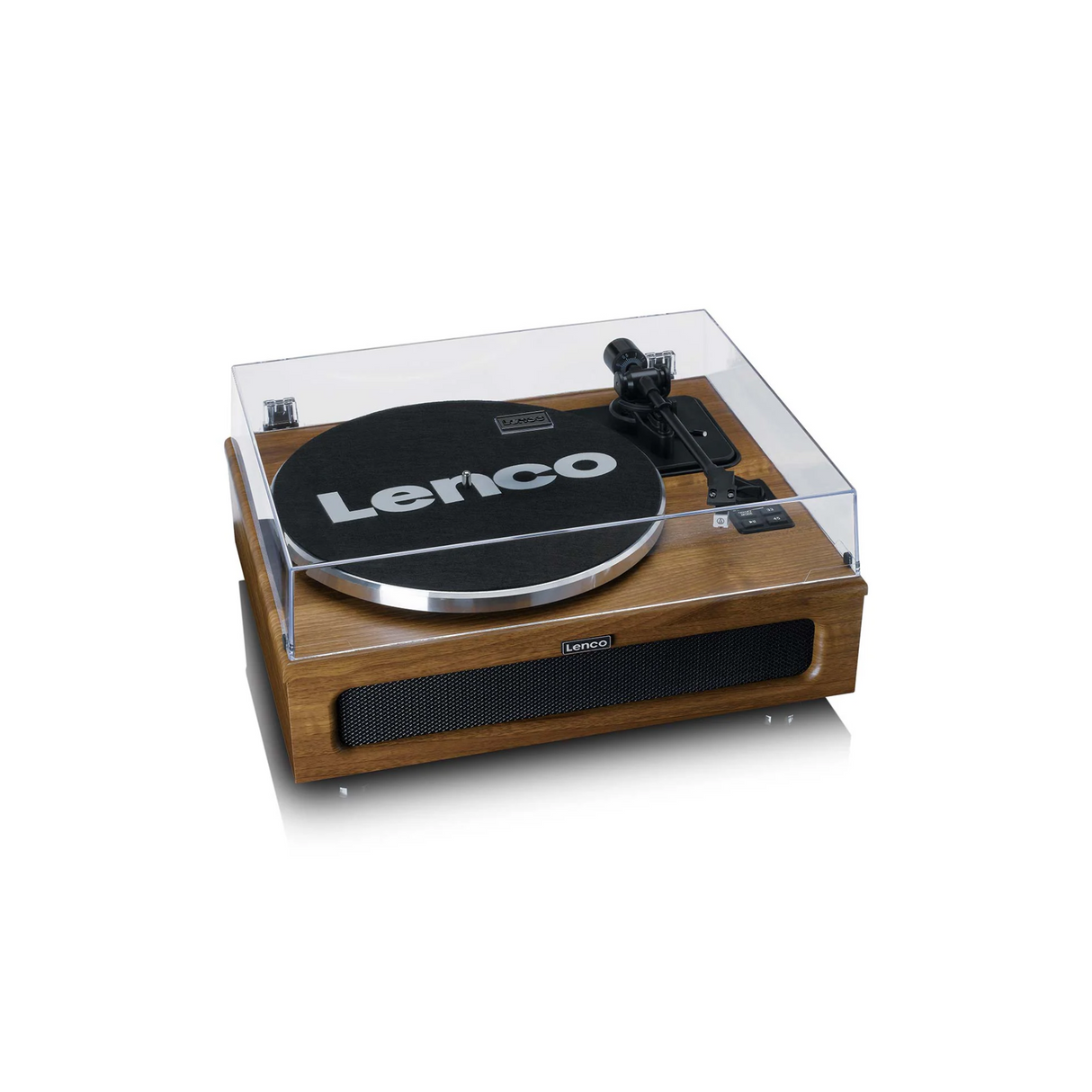 Lenco LS-410WA - Record Player with 4 built-in speakers (Wood)