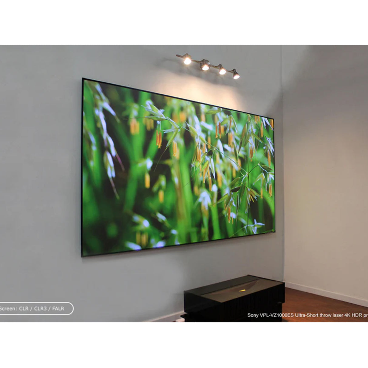 Elite AR100H-A8K - 100 Inches Aeon Acoustic CineWhite ® A8K Fixed Frame Projection Screen Series (16:9)