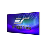 Elite Screens AR110-ATD4-A8K Aeon Series - 110 Inches Acoustic CineGrey 8K Ambient Light Rejection Edge Free/Edgeless Fixed Frame  Projection Screen