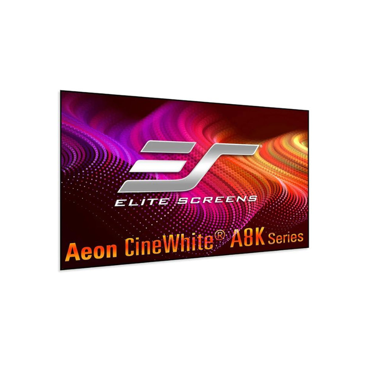 Elite Screens AR110H-A8K Aeon Series - 110 Inches CineWhite 8K Edge Free/Edgeless Fixed Frame  Projection Screen