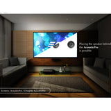 Elite AR150H-A8K - 150 Inches Aeon Acoustic CineWhite ® A8K Fixed Frame Projection Screen Series (16:9)