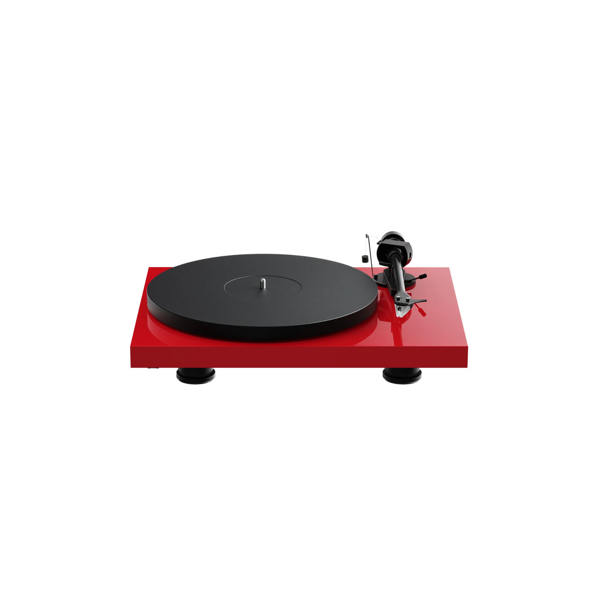 Pro-Ject Audio Debut EVO 2 - Manual Two-Speed Turntable (High Gloss Red)