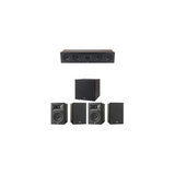 JBL Stage 240B Series 5.1 Channel- 5.1 Bookshelf Speaker Bundle Package (Includes Stage 240B, 245C, 200P)