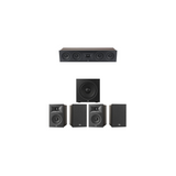 JBL Stage 240B Series 5.1 Channel- 5.1 Bookshelf Speaker Bundle Package (Includes Stage 240B, 245C, 220P)