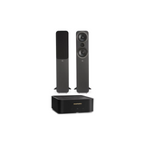 Marantz Model M1 Network Integrated Stereo Amplifier & Q Acoustics 3050i Floor Standing Speaker (Stereo Bundle Pack)(Graphite Grey)