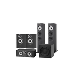 Bowers & Wilkins 603 S3 - 5.1 Channel Floor Standing Speaker Package (Black) (Bundle)