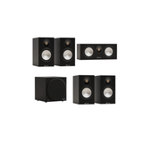 Monitor Audio Bronze 50 7G - 5.1 Bookshelf Speaker Package (Black) (Bundle)