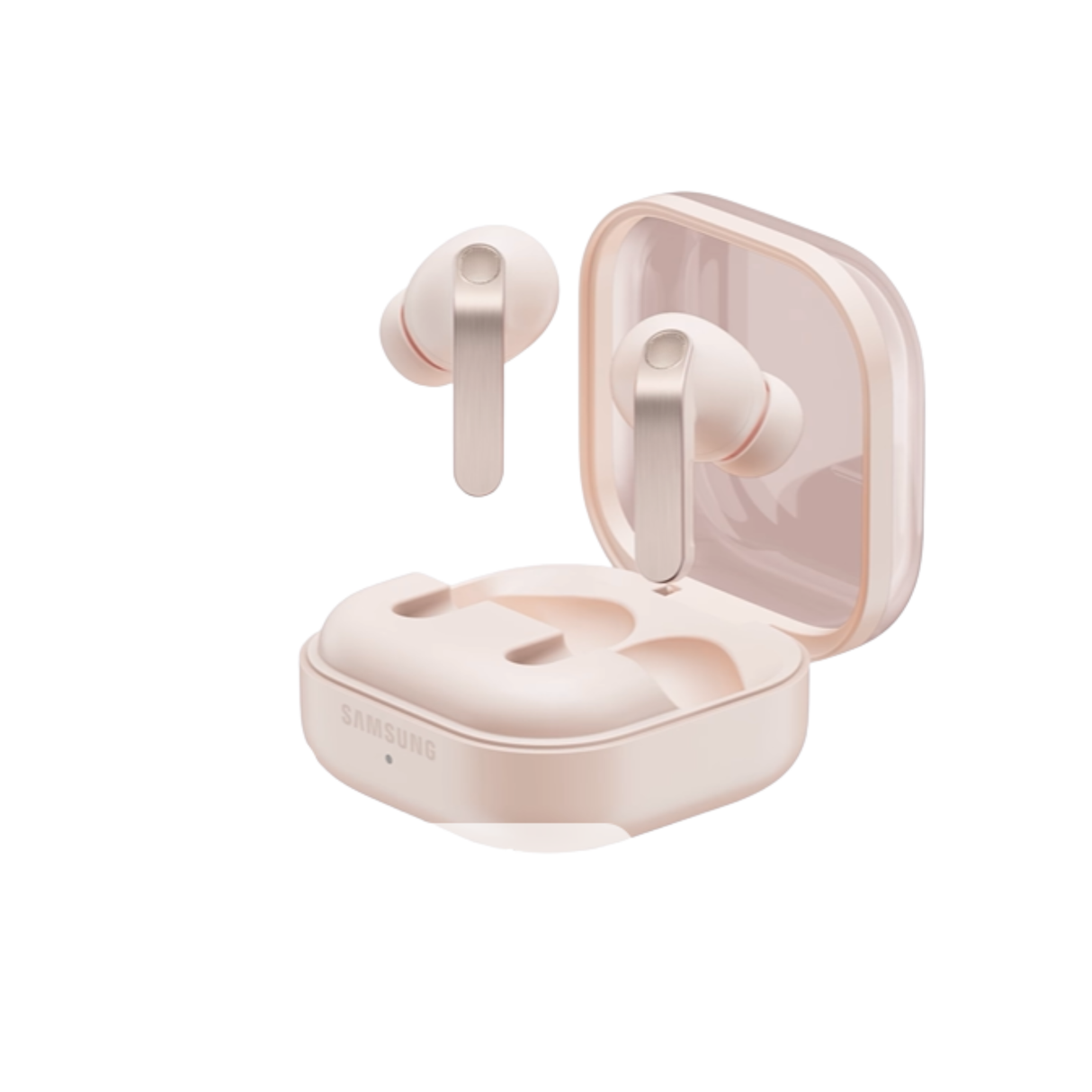 Samsung Galaxy Buds4 (Pink Gold) in-Ear Wireless Earbuds, Adaptive ANC & EQ 2.0 , 360-Audio, Live Translation, Head Gesture Control, P54
