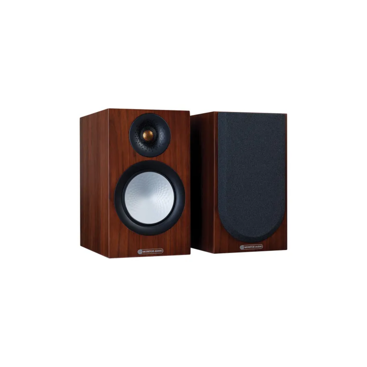 Monitor Audio Silver 50 7G Bookshelf Speaker (Pair) (Natural Walnut)