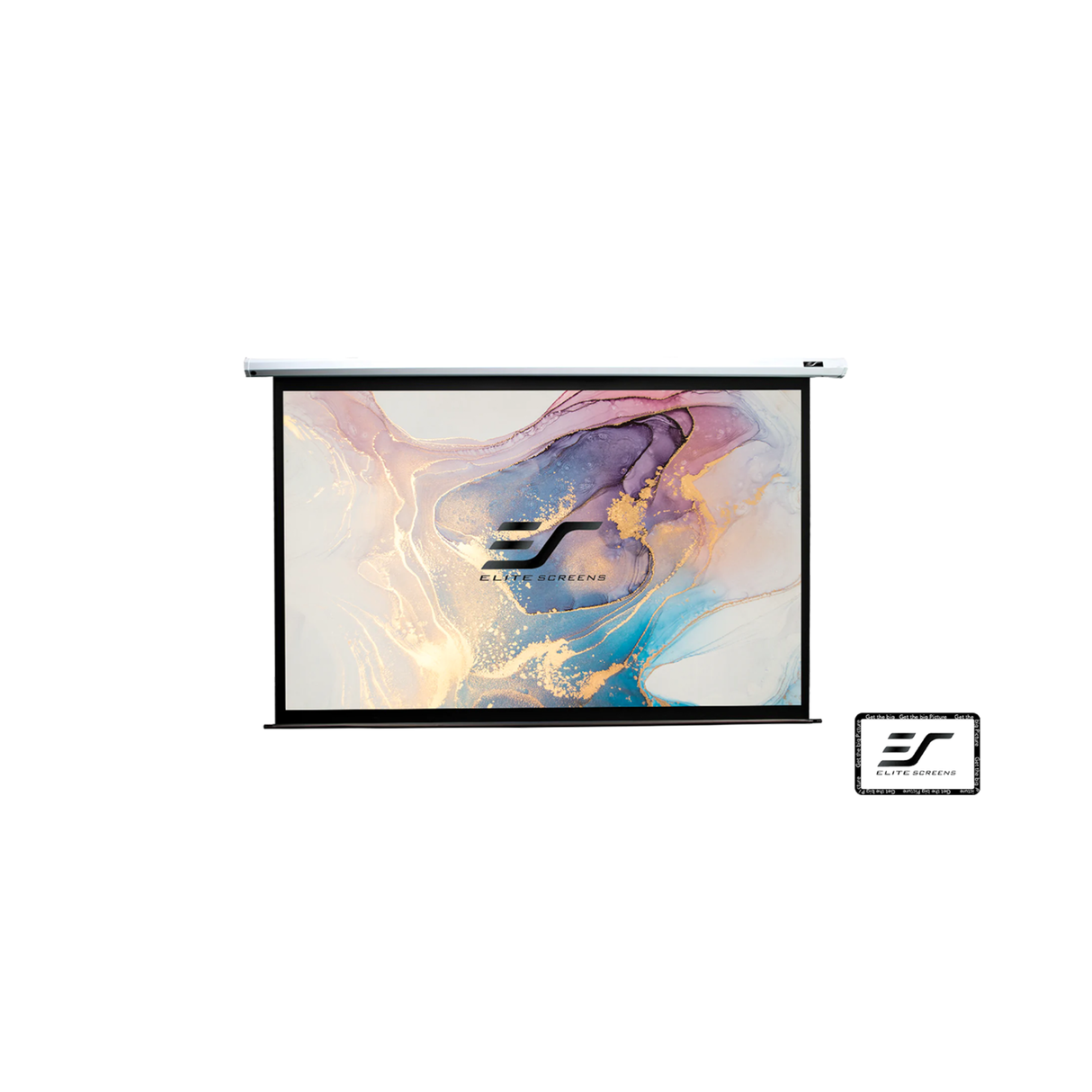 Elite Screens Electric 100XH- 100 Inches MaxWhite Electric Projection Screen (16:9)