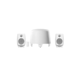 Genelec G One and F One - 2.1 Stereo System (White)