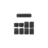 JBL Stage 250B Series 7.2 Channel- 7.2 Bookshelf Speaker Bundle Package (Includes Stage 250B, 245C, 200P)