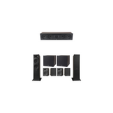 JBL Stage 280F Series 7.2 Channel- 7.2 Speaker Bundle Package (Includes Stage 280F, 245C, 240B, 200P)