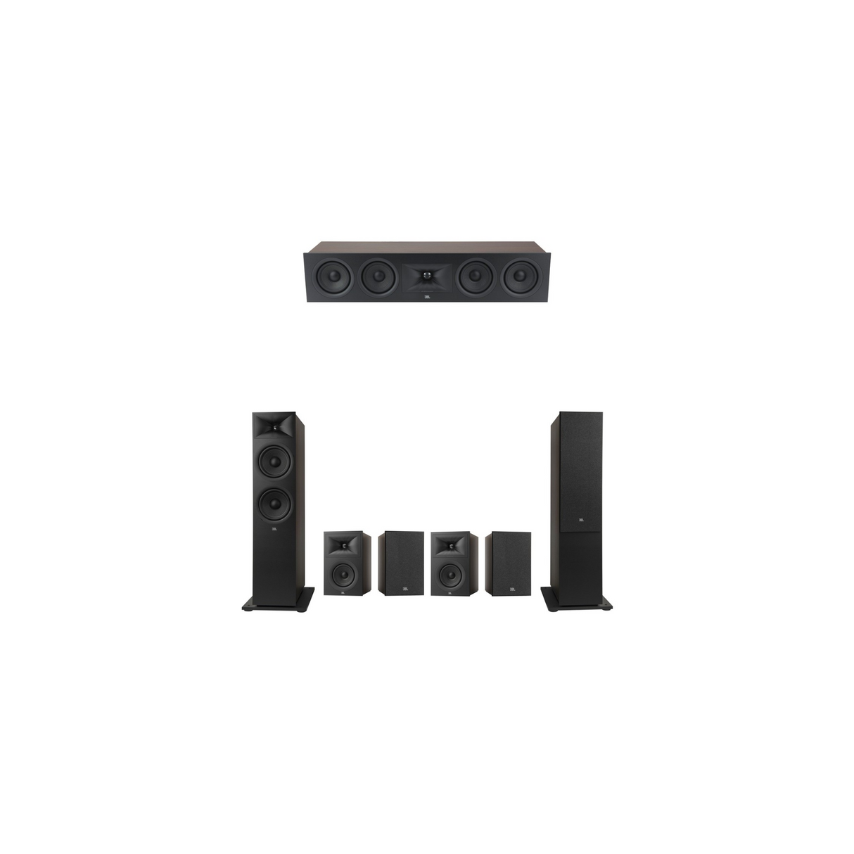 JBL Stage 280F Series 7.0 Channel- 7.0 Speaker Bundle Package (Includes Stage 280F, 245C, 250B)