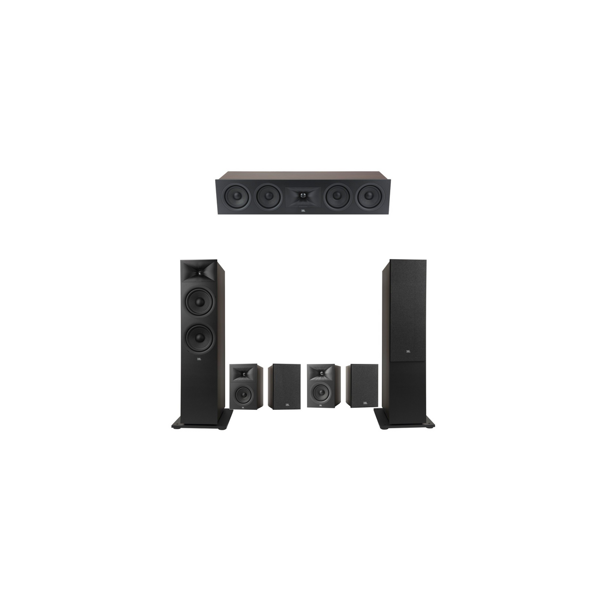 JBL Stage 280F Series 7.0 Channel- 7.0 Speaker Bundle Package (Includes Stage 280F, 245C, 250B, 240B)
