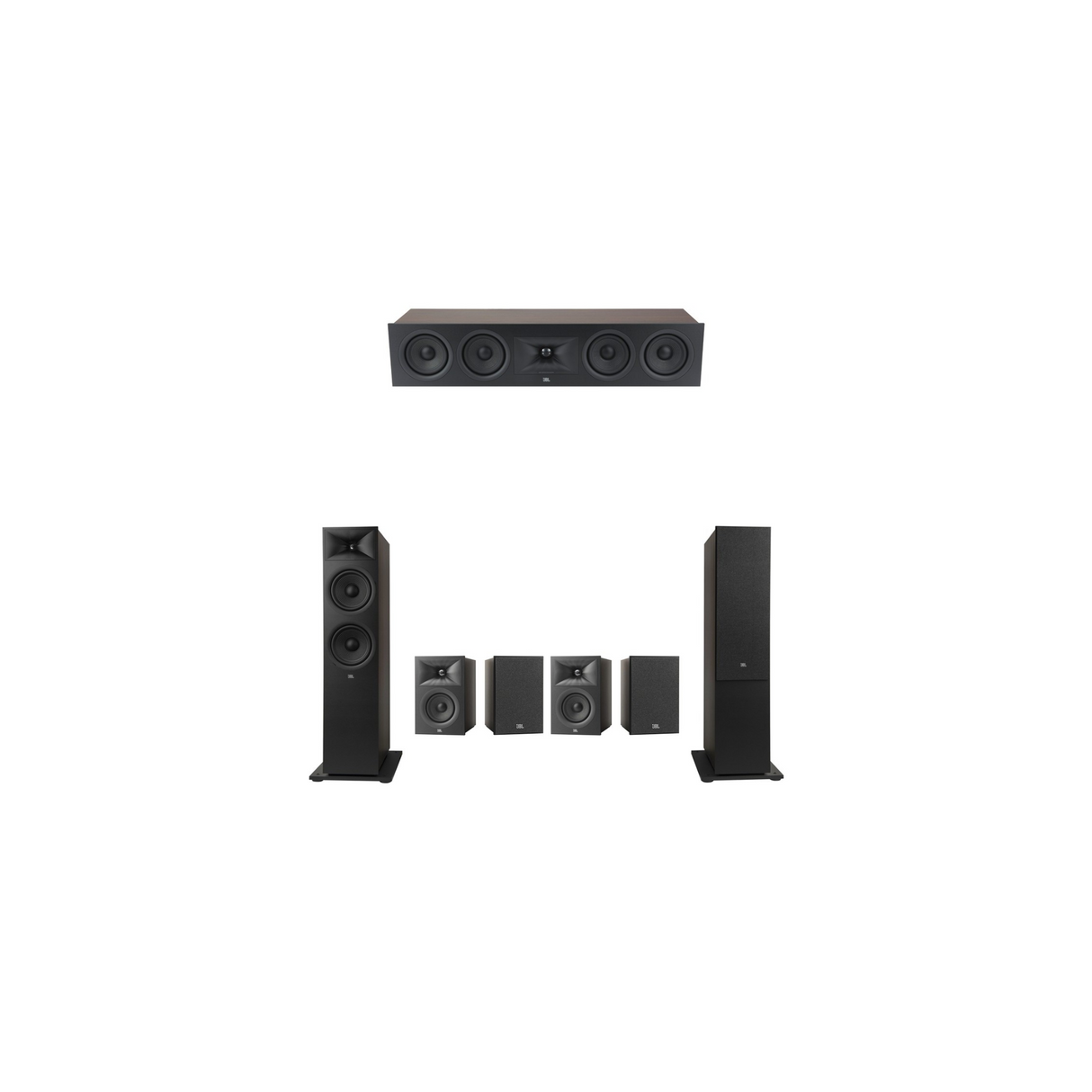 JBL Stage 280F Series 7.0 Channel- 7.0 Speaker Bundle Package (Includes Stage 280F, 245C, 240B)