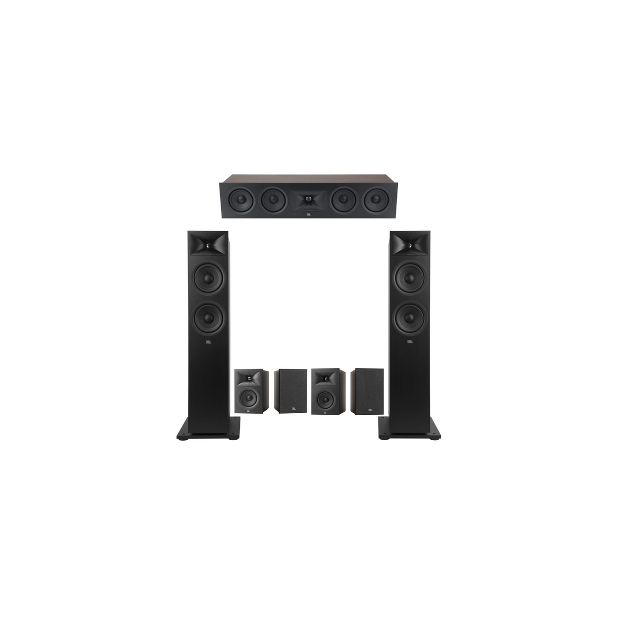 JBL Stage 260F Series 7.0 Channel- 7.0 Speaker Bundle Package (Includes Stage 260F, 245C, 250B, 240B)