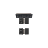JBL Stage 250B Series 5.2 Channel- 5.2 Bookshelf Speaker Bundle Package (Includes Stage 250B, 245C, 220P)