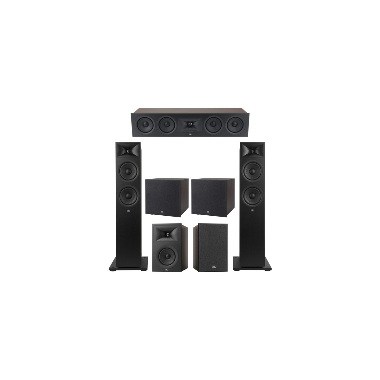 JBL Stage 260F Series 5.2 Channel- 5.2 Speaker Bundle Package (Includes Stage 260F, 245C, 250B, 200P)