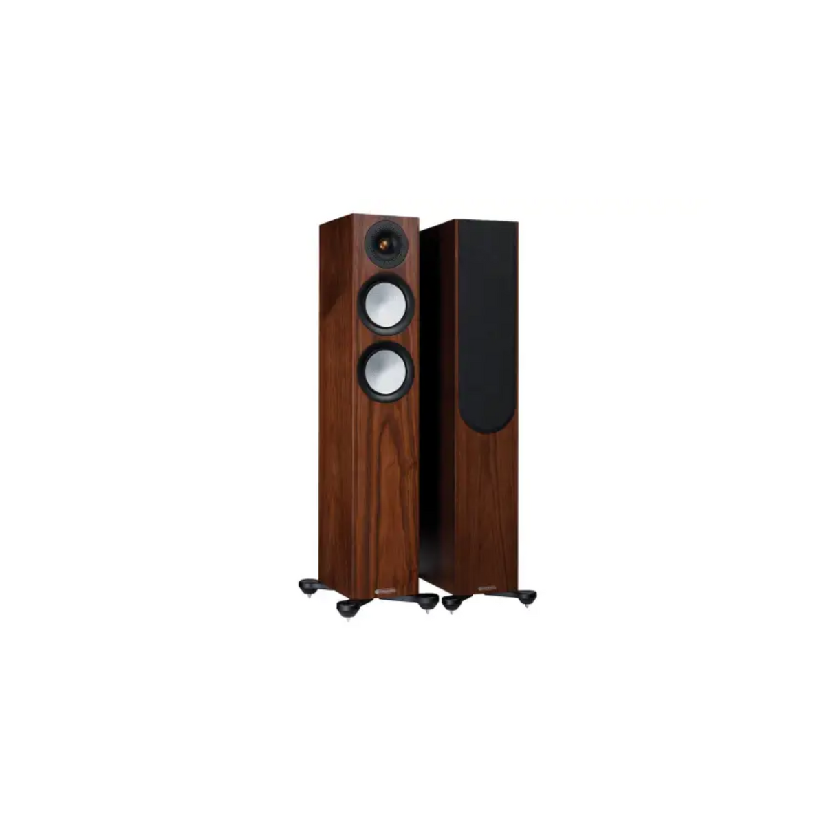Monitor Audio Silver 200 7G Floor Standing Speaker (Pair) (Natural Walnut)