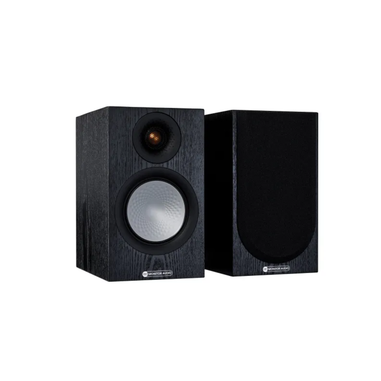 Monitor Audio Silver 50 7G Bookshelf Speaker (Pair) (Black Oak)