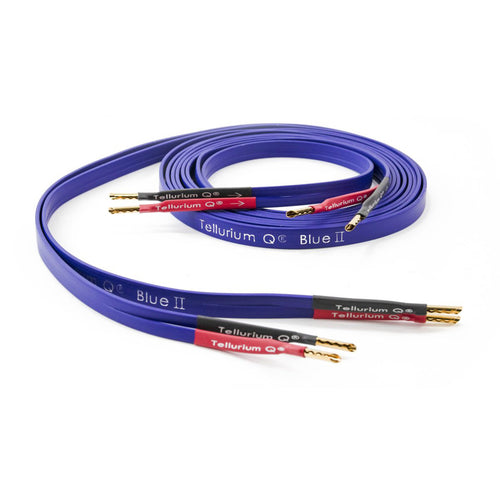 Tellurium Q Blue II - Terminated Speaker Cable (2.5 Meter) (Pair)