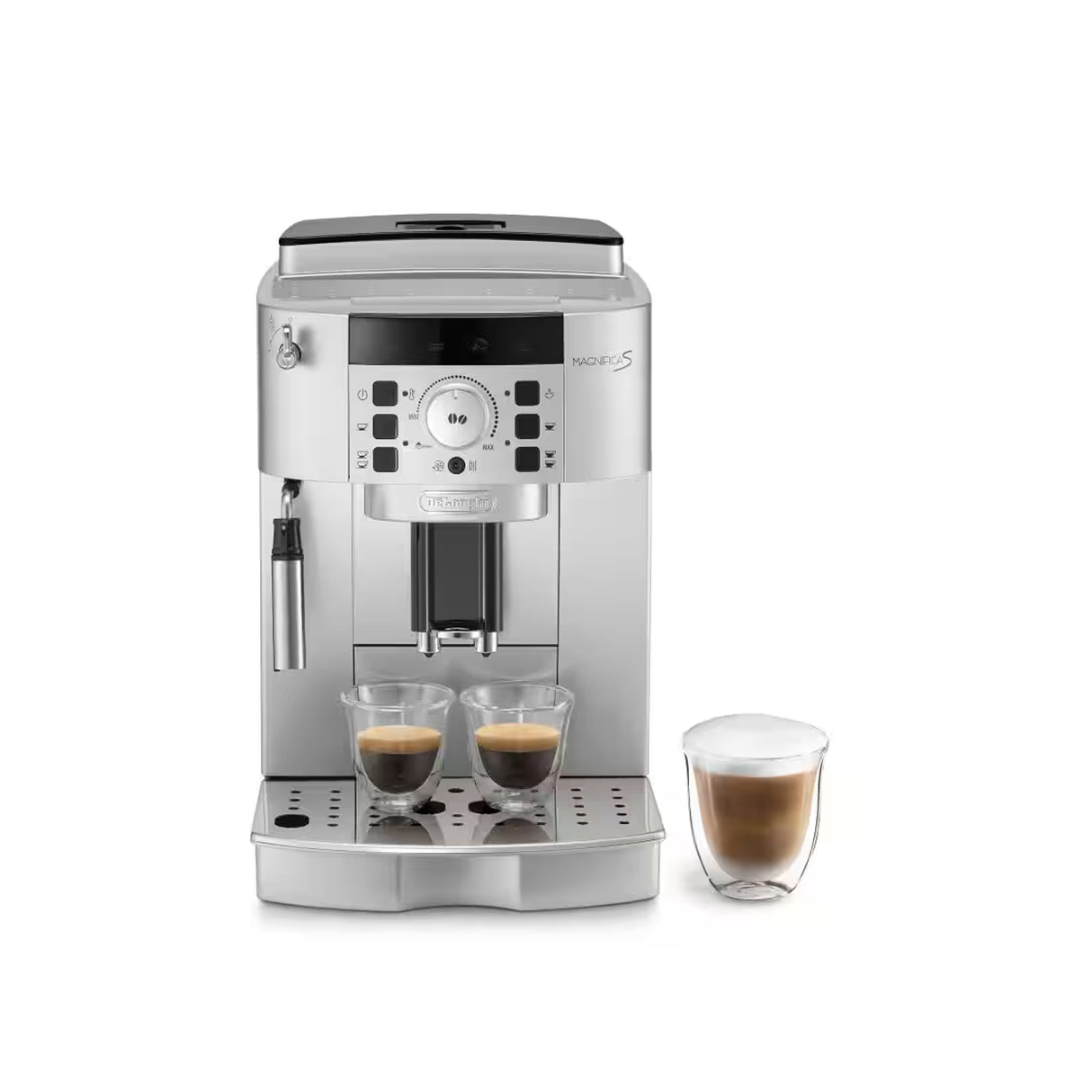 Delonghi ECAM 22.110.SB - 1450 Watts Super Automatic Magnifica Espresso Coffee Maker (Silver)