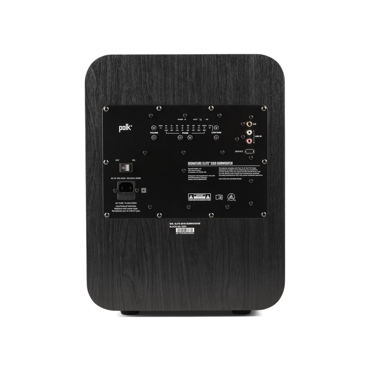 Polk Audio Signature Elite ES10 10 Inches Front Firing 200W