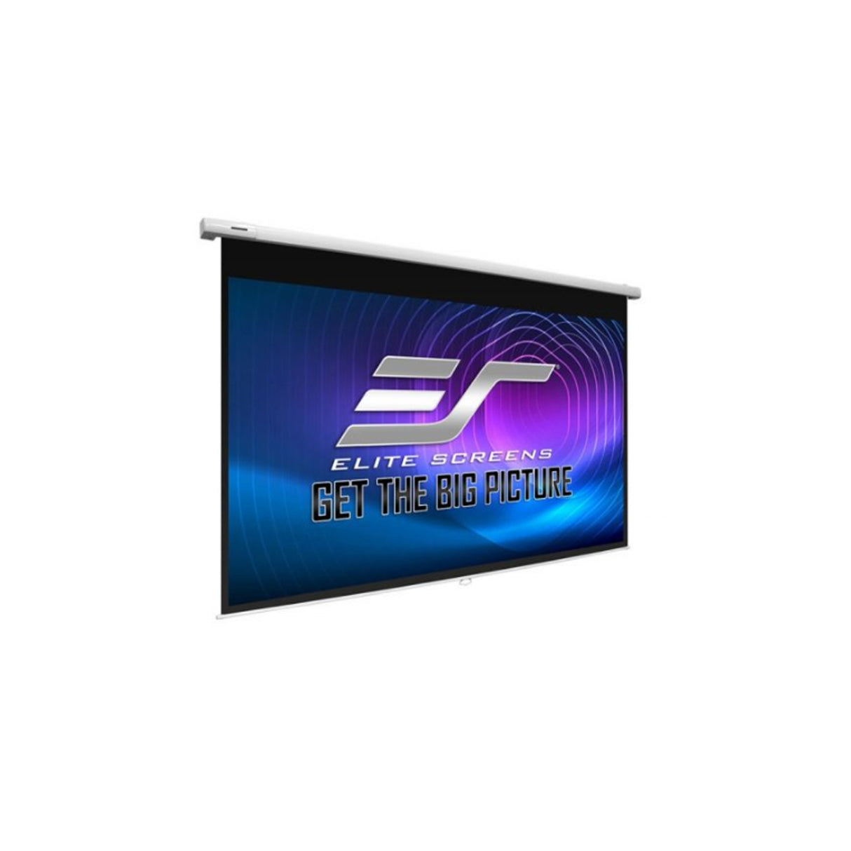 Elite Screens M100NWV1-SRM- 100 Inches MaxWhite Manual Pull Down Projection Screen (4:3)