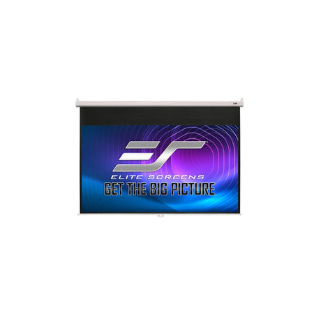 Elite ScreensM120HSR-PRO - 120 Inches MaxWhite Manual Pull Down 4K UHD Projection Screen (16:9)