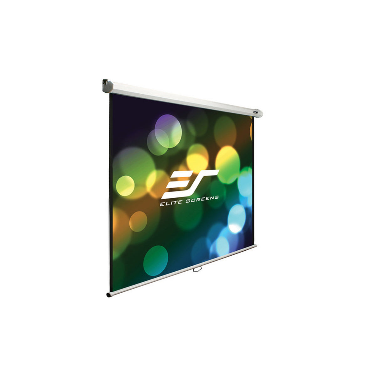 1. Pull Screen Elite Screens MH100 - 100 Inches MaxWhite Manual Pull Down Projection ...