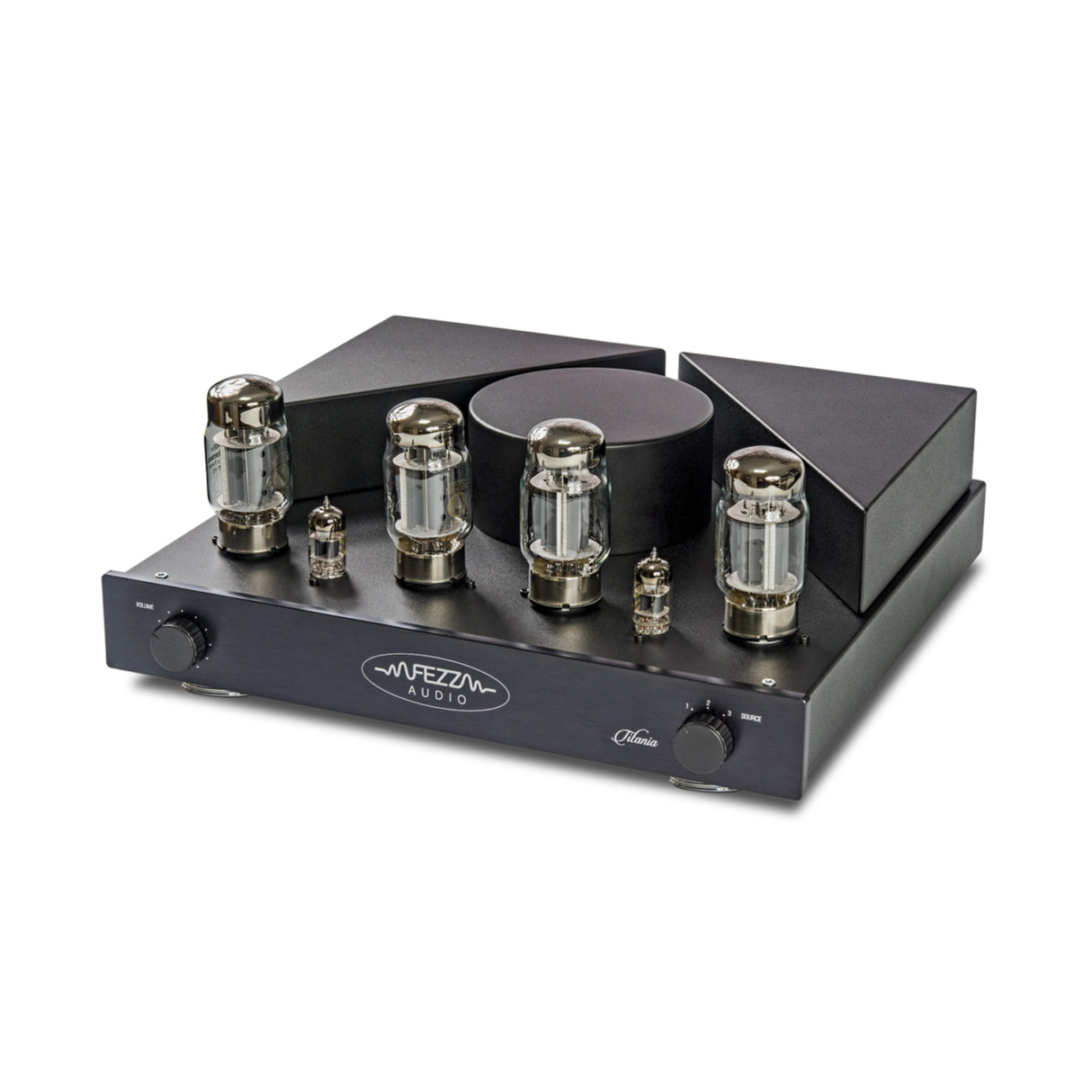 Fezz Audio Titania Power Amplifier  - 40 Watts Stereo Vacuum Tube Amplifier (Black)