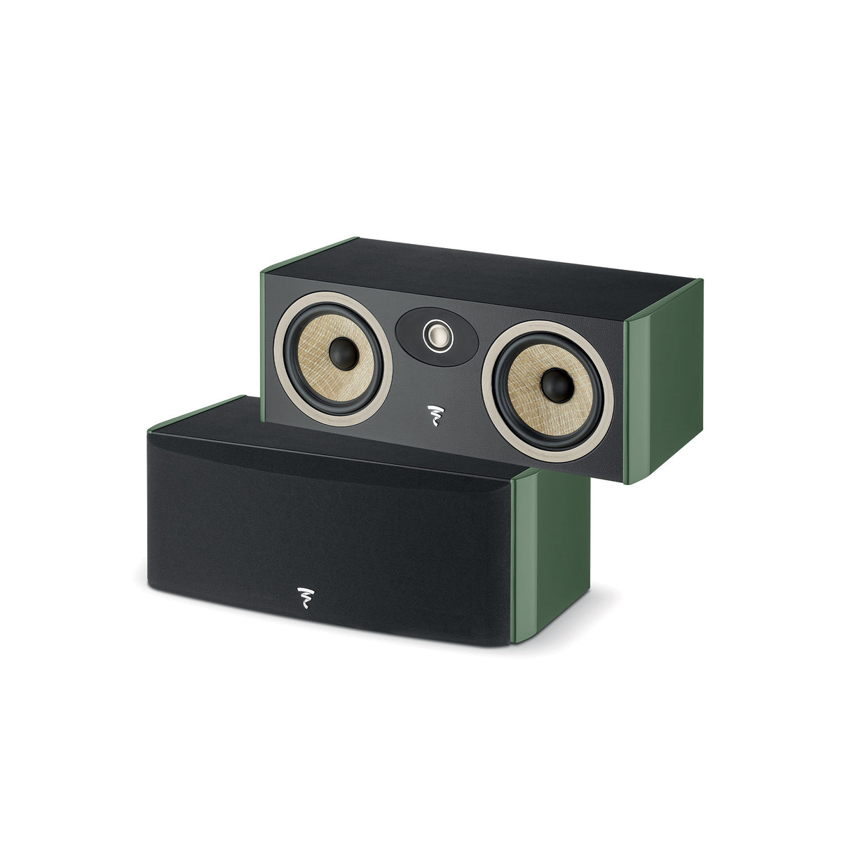 Focal Aria Evo X Center -  2 Way Center Channel Speaker (Moss Green)