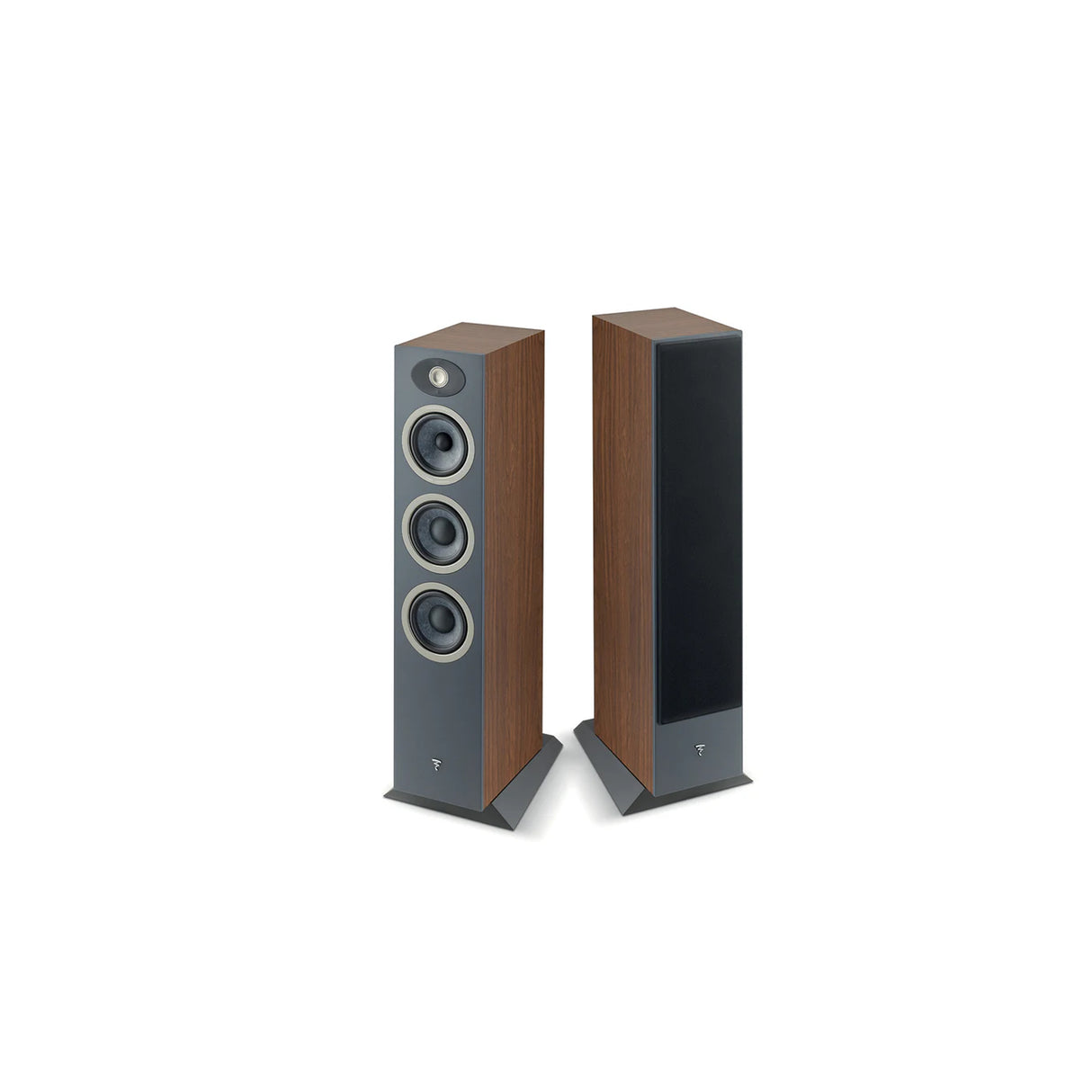 Focal Theva N°2 - 3-way floor-standing Speaker (Pair) (Dark Wood)