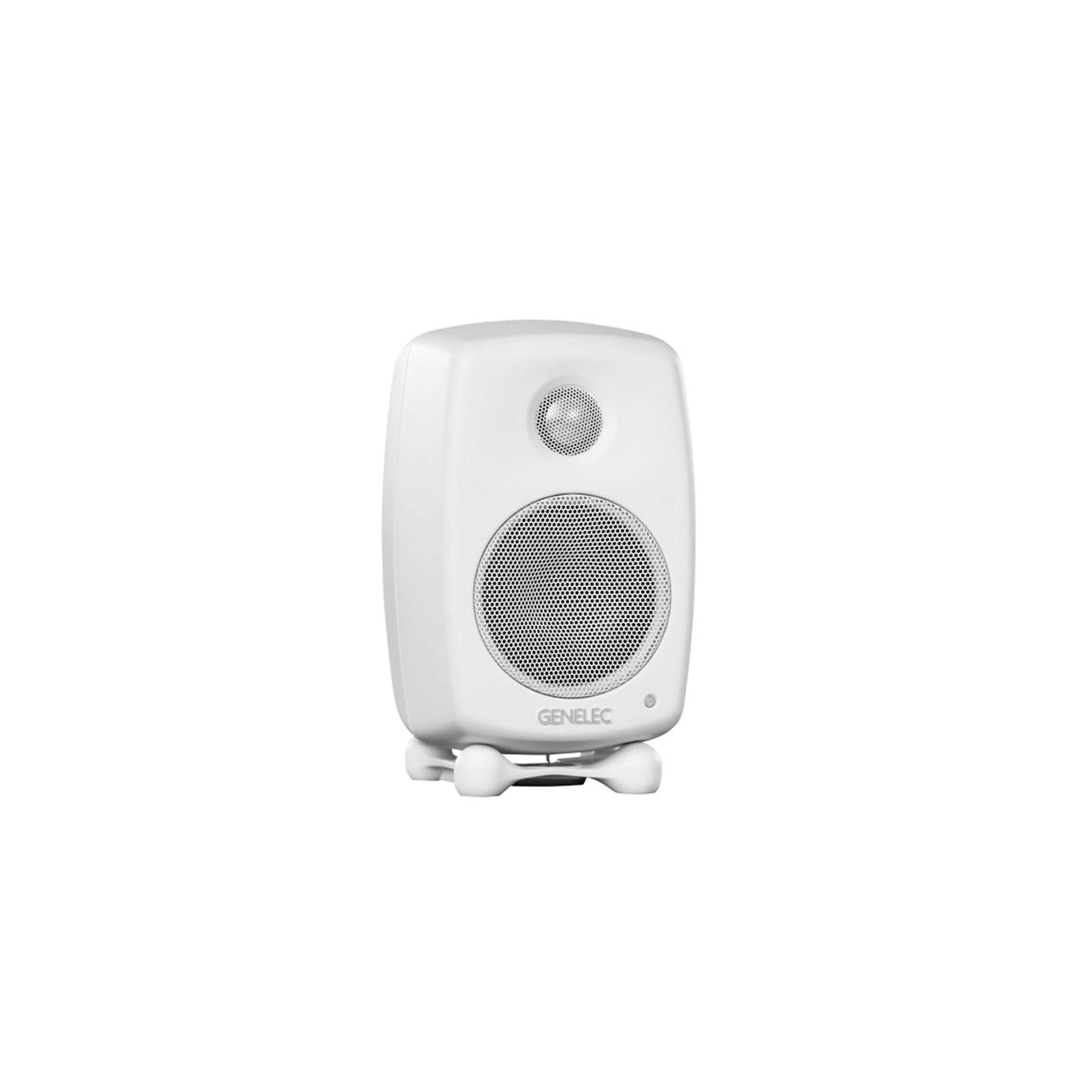 Genelec G One - Active Monitor Speaker (Each) (White) – AV Shack