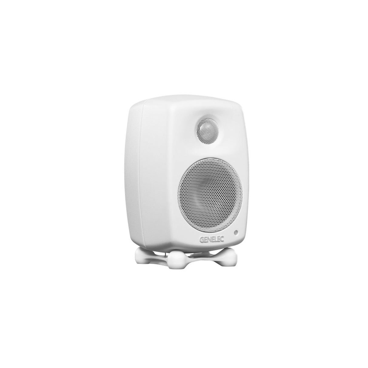 Genelec G One Active Monitor Speaker Each White Av Shack