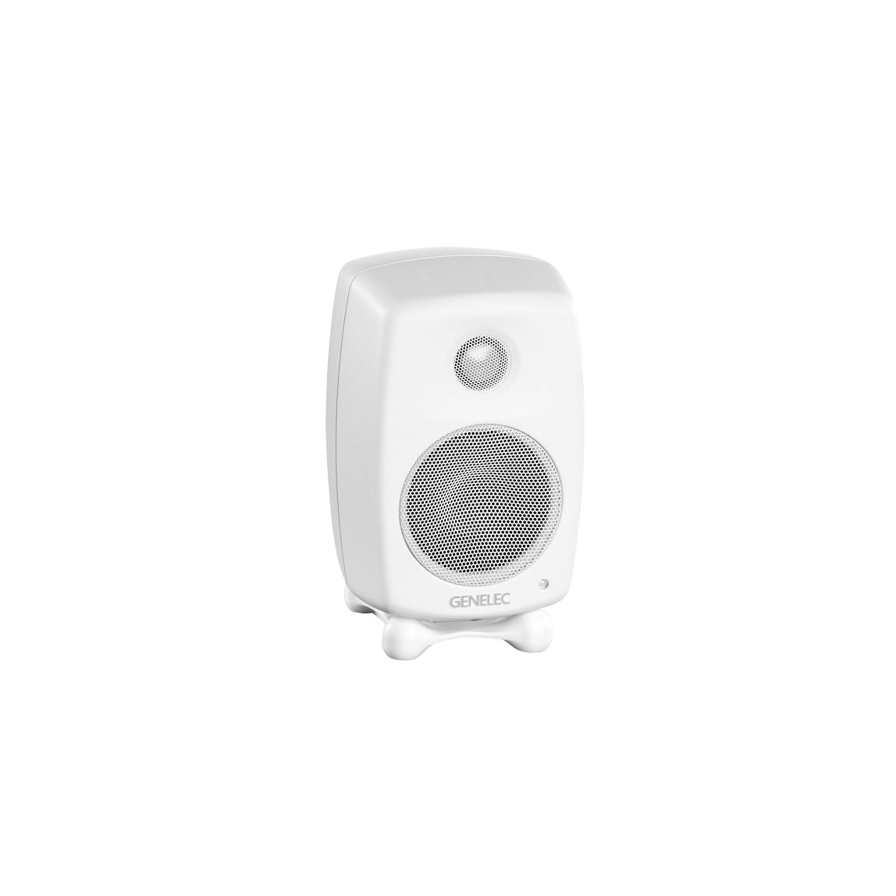 Genelec G One - Active Monitor Speaker (Each) (White) – AV Shack