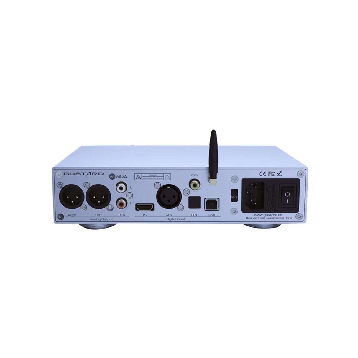 Gustard X18 - Desktop DAC With MQA Decoding (ES9038PRO)