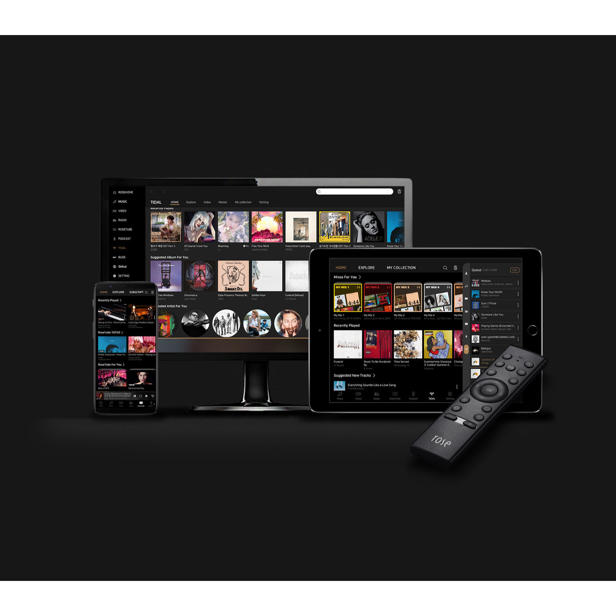 Hifi Rose RS150B -  High Performance Reference Network Streamer