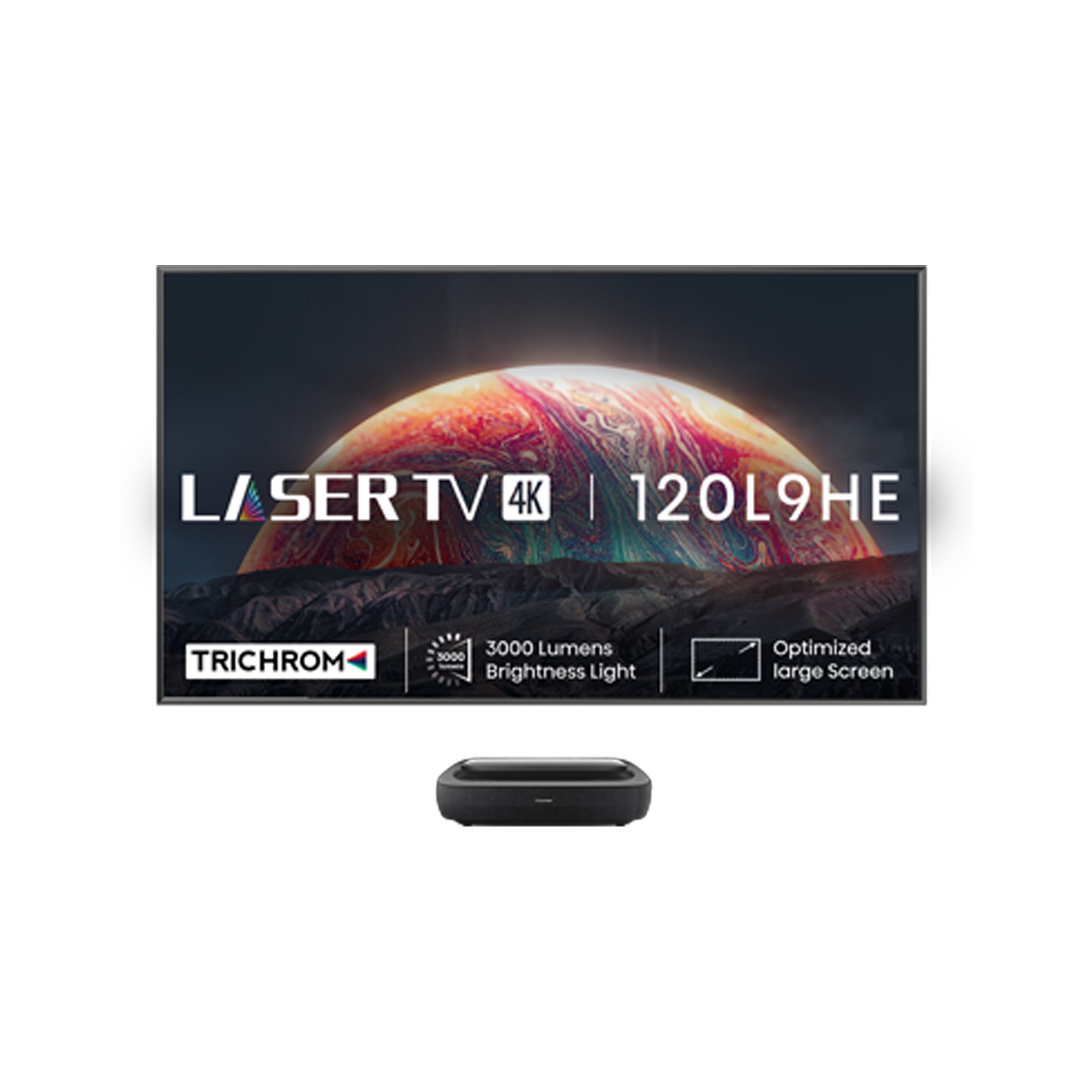 Hisense 120L9HE - 4K Ultra HD Smart Ultra Short Throw Projector +