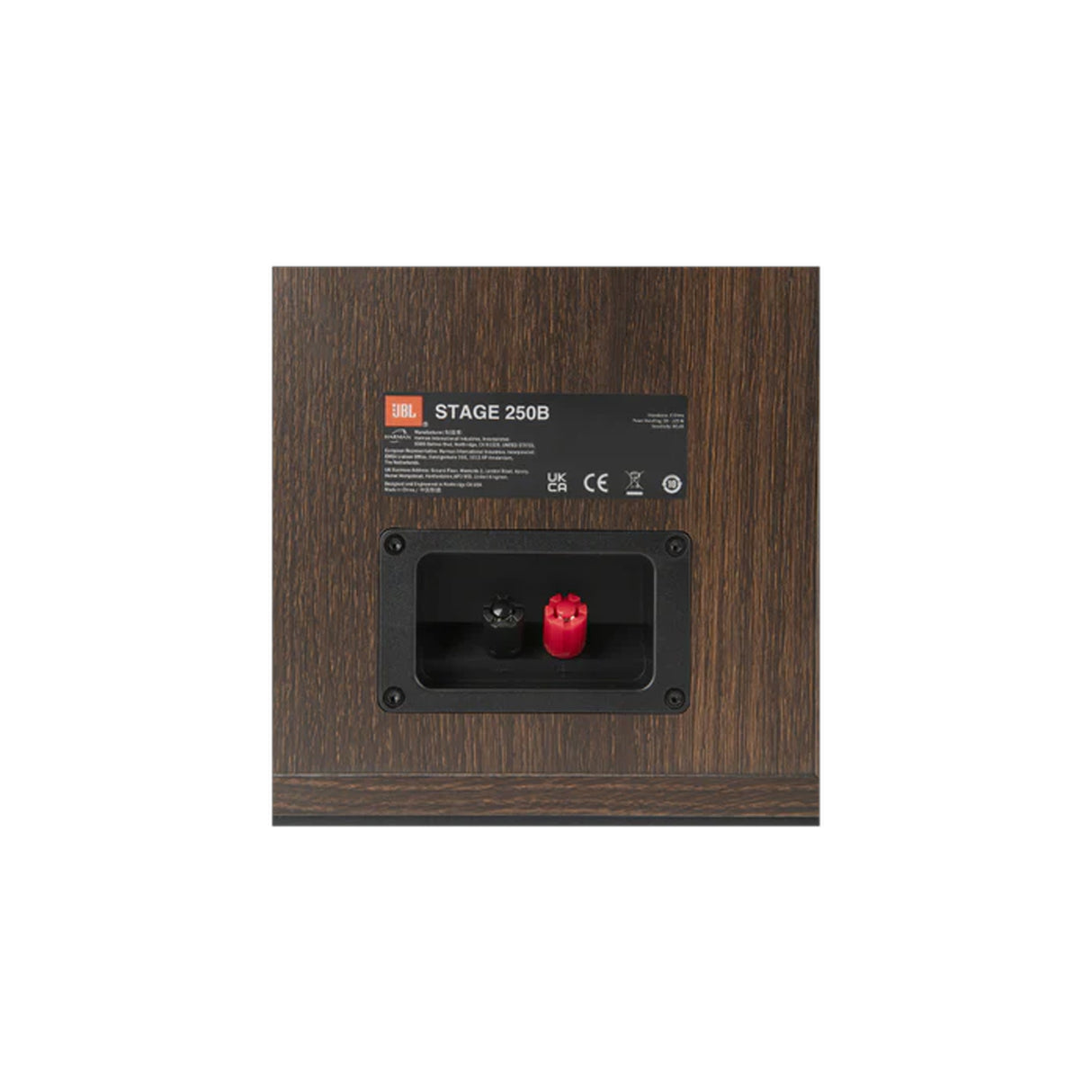 JBL Stage 250B - 2-Way Bookshelf Speaker (Black) (Pair)