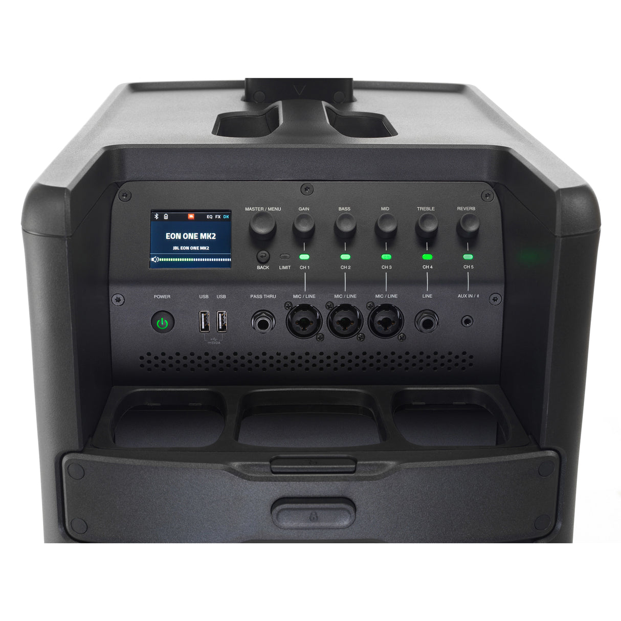 JBL Eon One MKII - All-In-One Battery Powered Column PA with Built-In Mixer and DSP