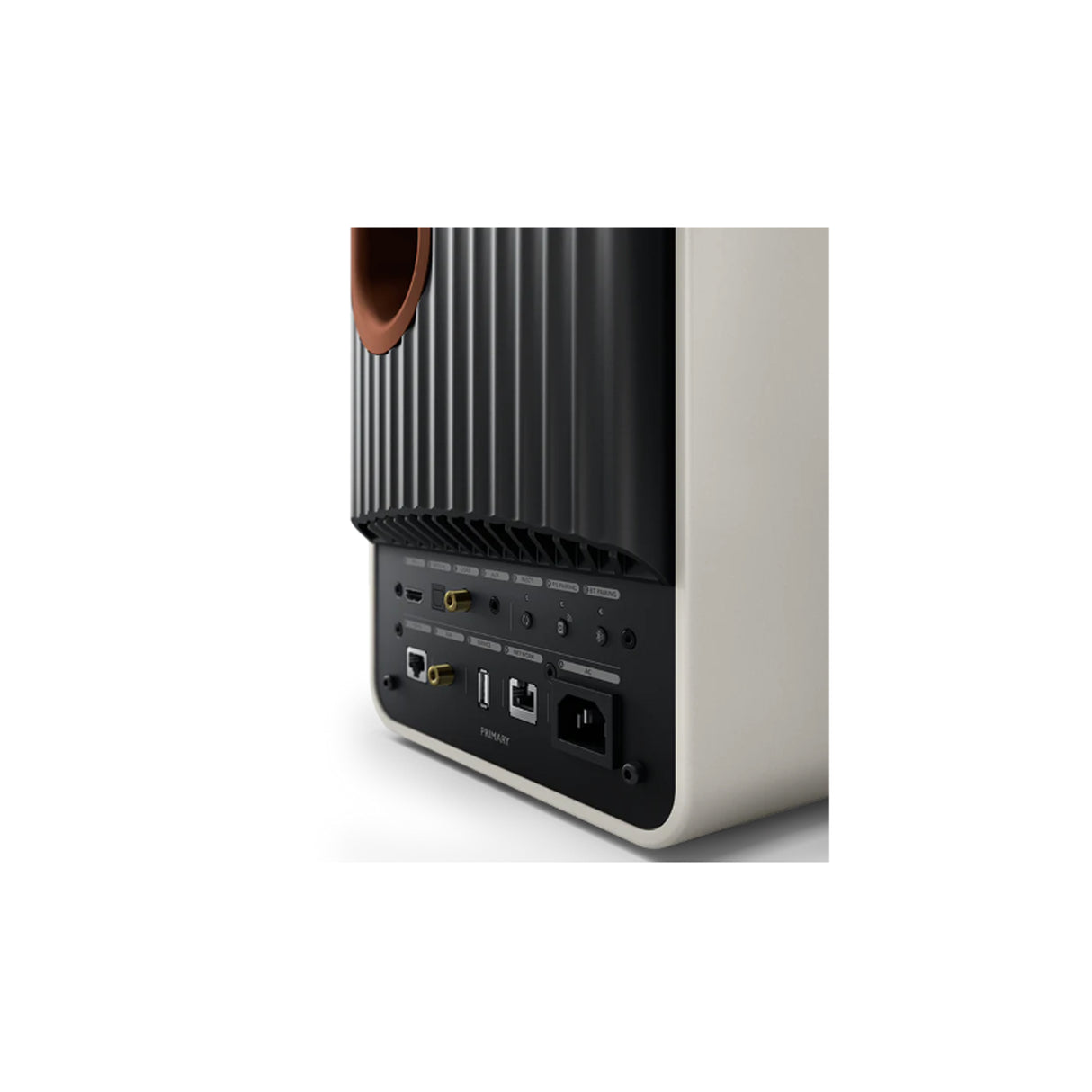 KEF LS50 Wireless 2 - Powered/Active Bookshelf Speaker (Pair) (Mineral White)