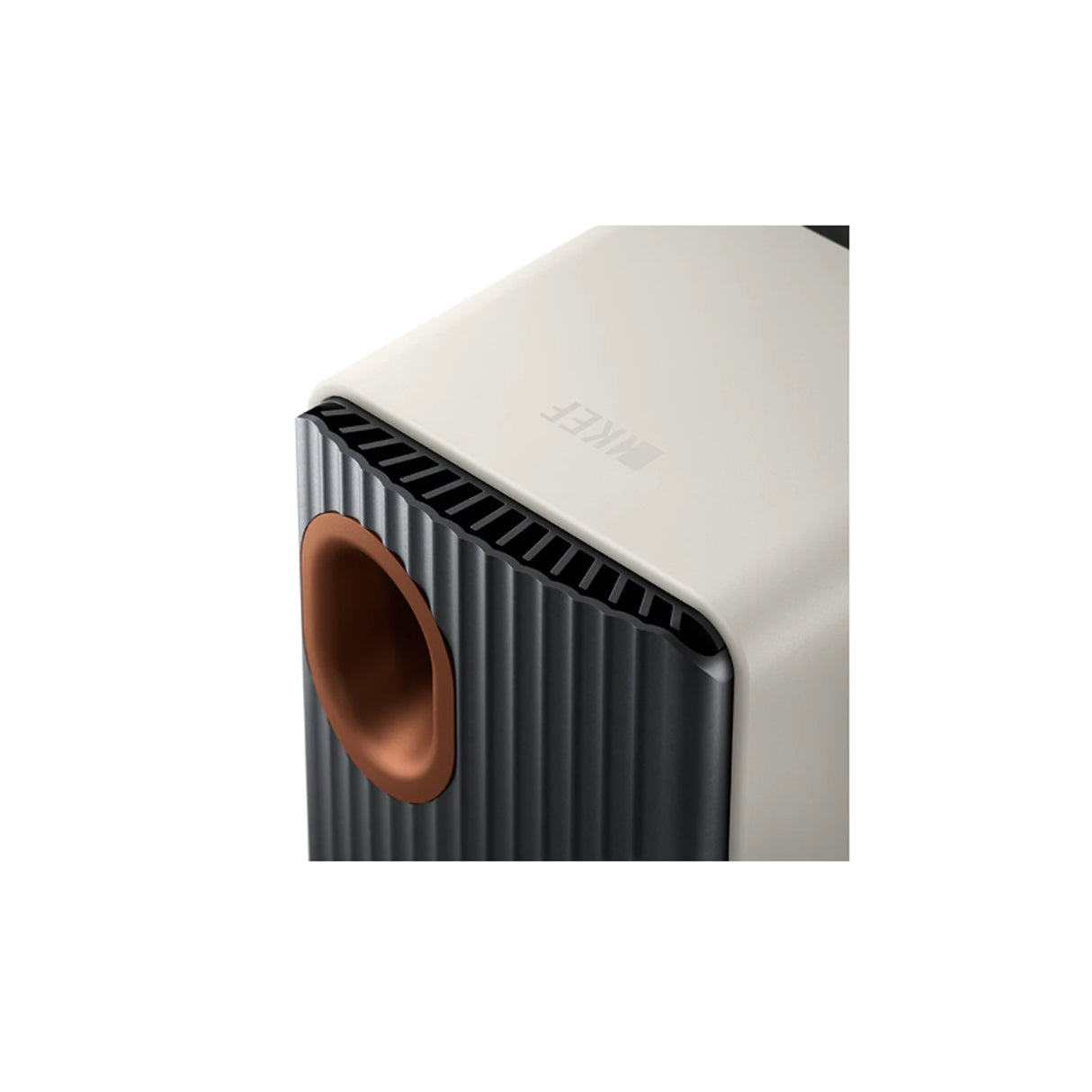 KEF LS50 Wireless 2 - Powered/Active Bookshelf Speaker (Pair) (Mineral White)