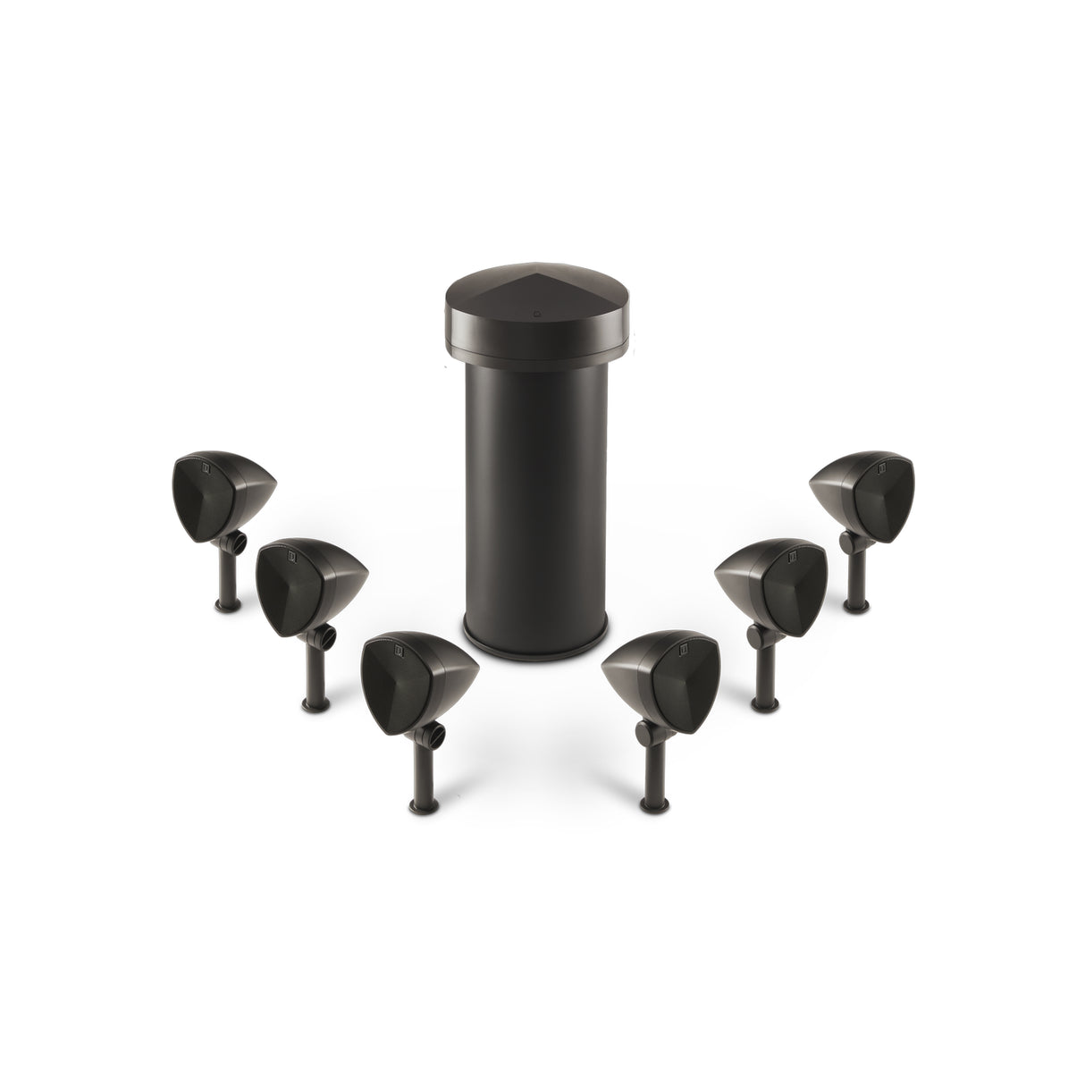 Definitive Technology LS-6.1 Dymension Outdoor - Complete Outdoor System with Six 4'' Speakers & One 8'' Subwoofer