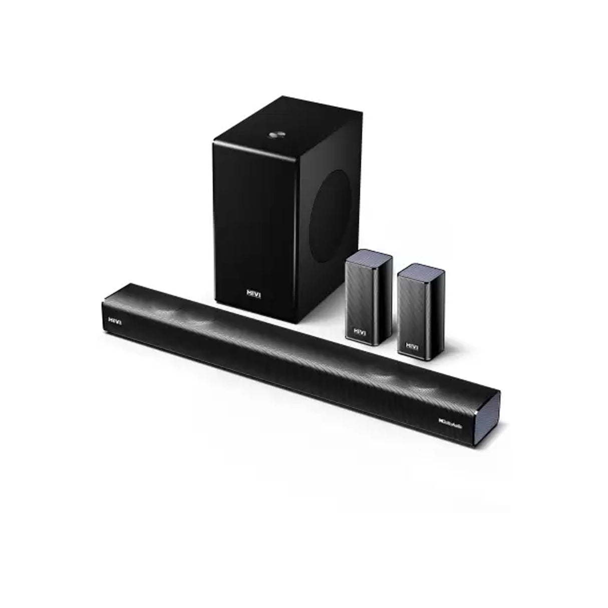 Mivi Fort S660 5.1 Channel Cinematic Soundbar With Subwoofer and 2 Satellite Speakers (660 Watts)